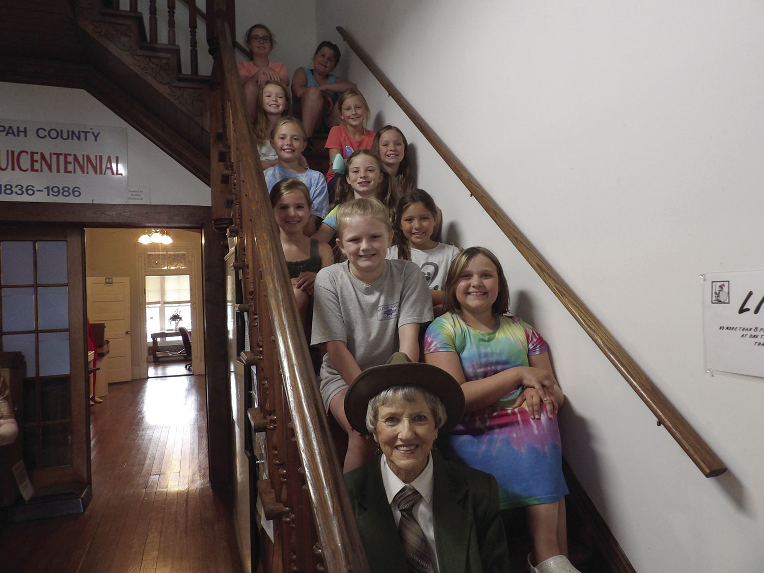 Tippah County Museum hosts Girl Scout tour